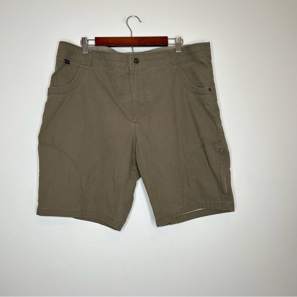 Kuhl Olive Renegade Shorts Size 40 Outdoors Hiking Camping Trail Fishing